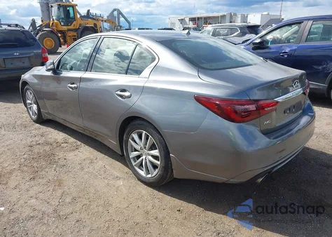 2018 Infiniti Q50 2.0T Luxe z USA, uszkodzony, nr VIN JN1CV7AR4JM280135